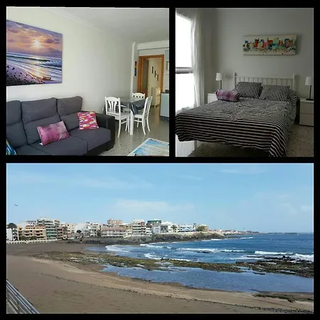 Wonderful Flat Beside Salinetas Beach アパート テルデ
